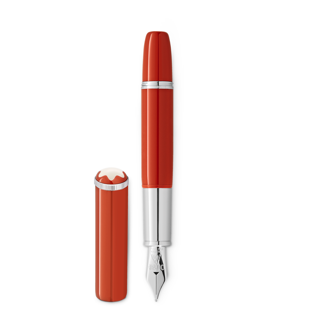 Stylo plume Montblanc Heritage Rouge et Noir « Baby » Special Edition corail