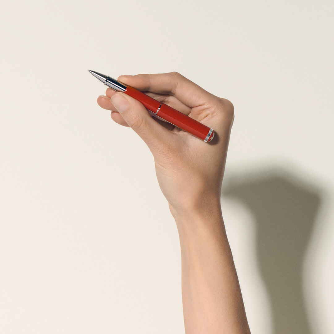 Rollerball Montblanc Heritage Rouge et Noir « Baby » Special Edition corail