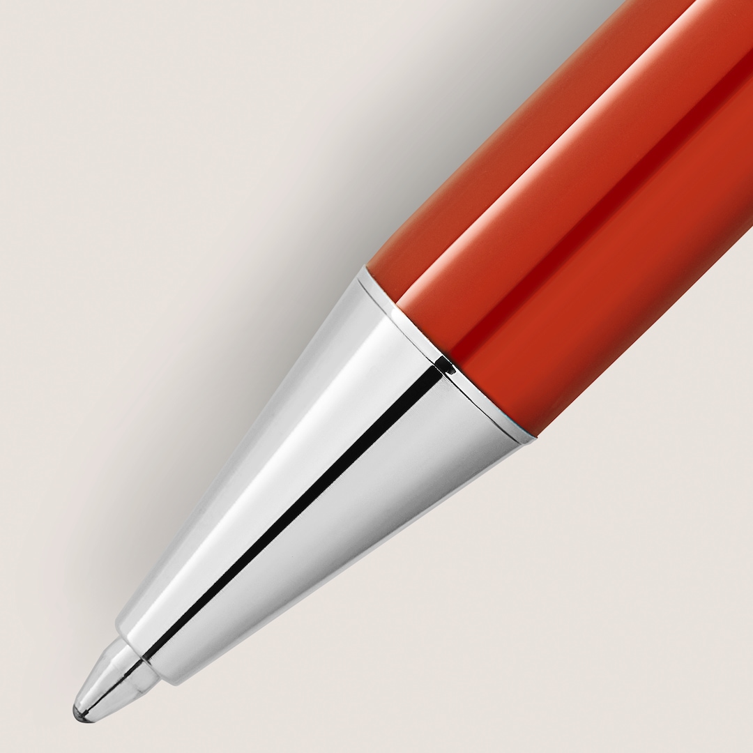 Stylo bille Montblanc Heritage Rouge et Noir « Baby » Special Edition corail