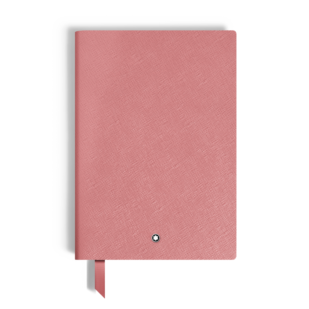 Carnet Moyen Format en Cuir Blush Sartorial, Pages Lignées