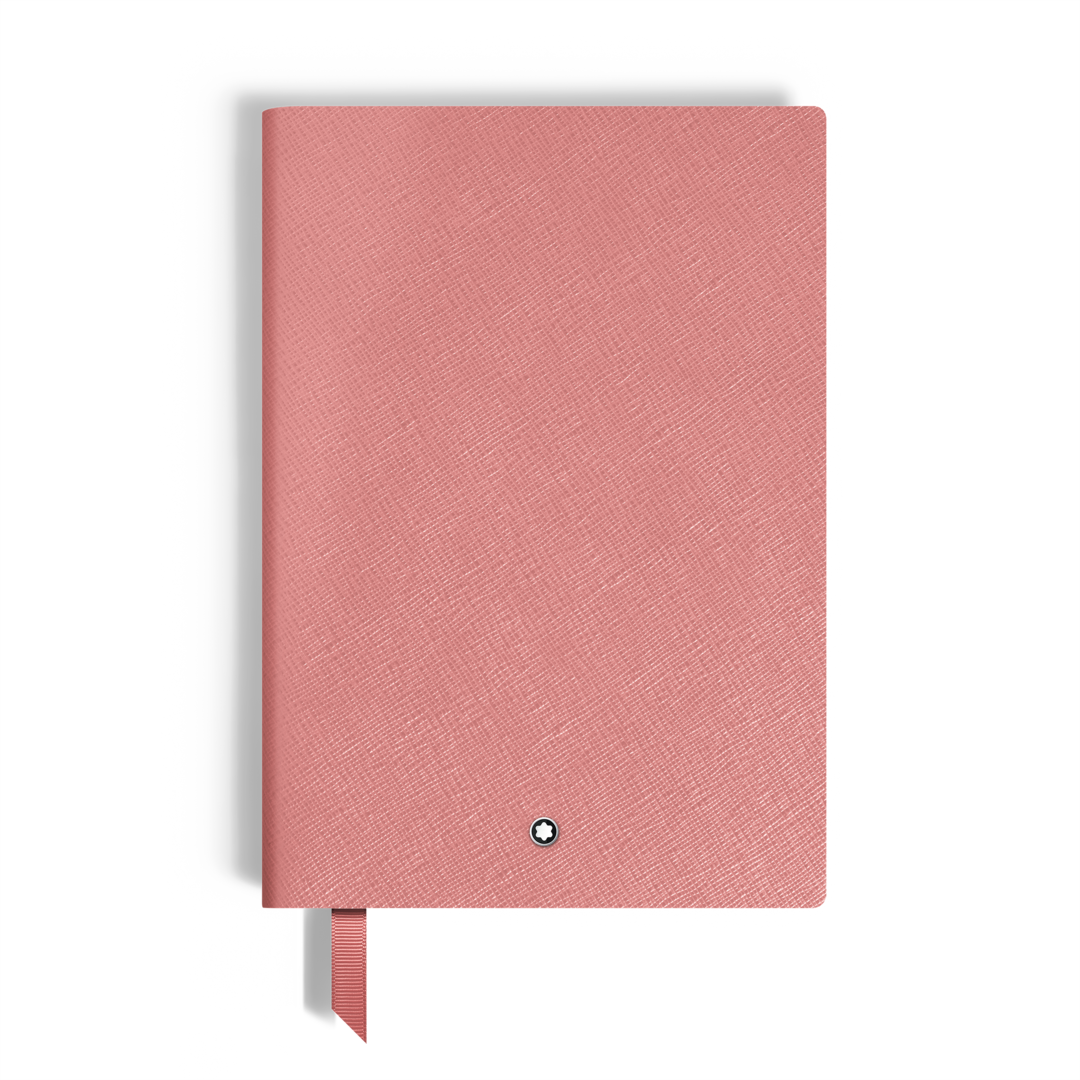 Carnet Moyen Format en Cuir Blush Sartorial, Pages Lignées