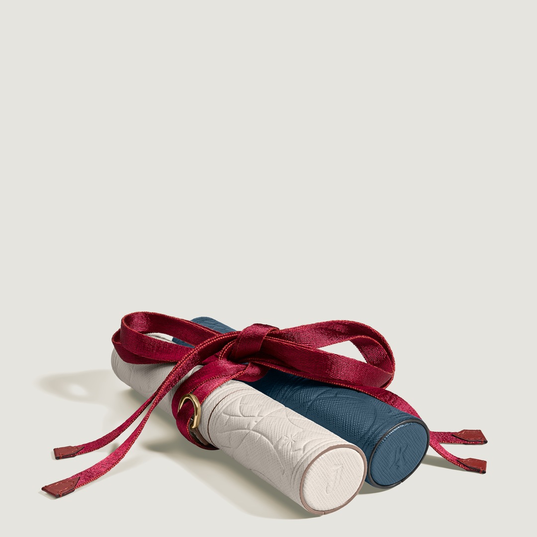 Étui pour 2 instruments d’écriture Meisterstück Roméo et Juliette en cuir Sartorial