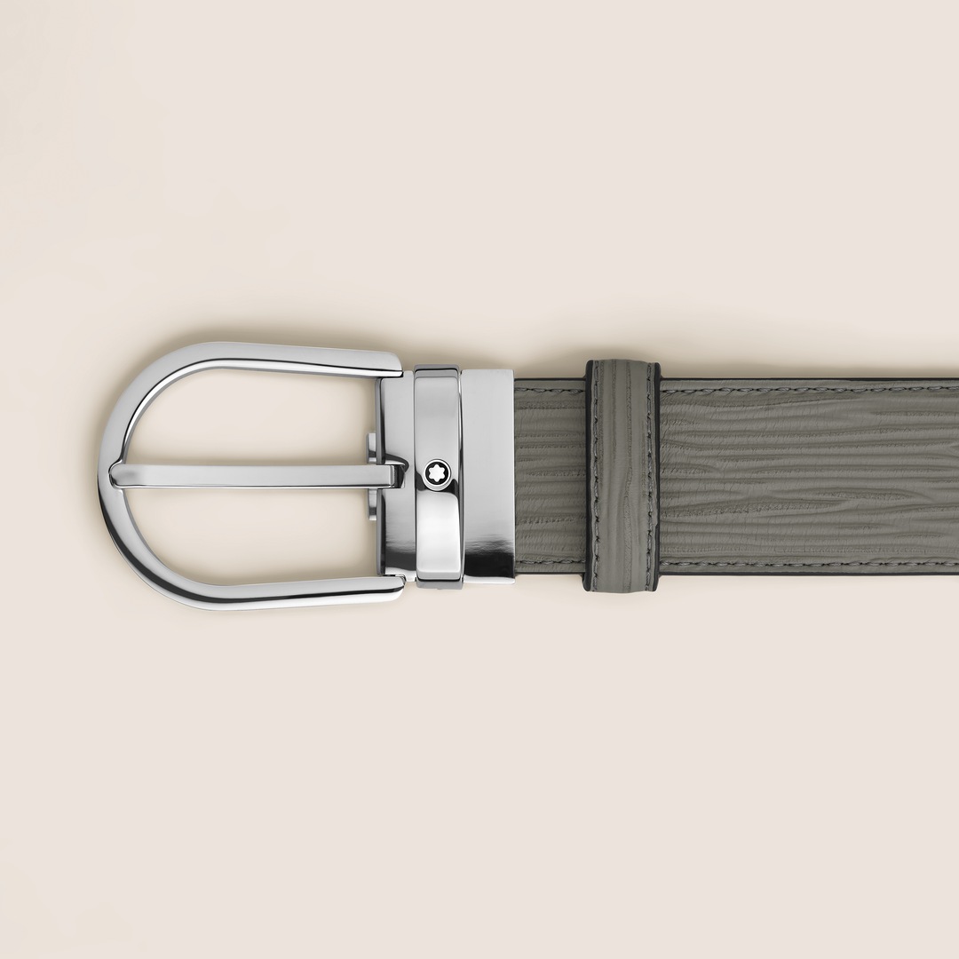 Ceinture Horseshoe 35 mm en Cuir Corteccia
