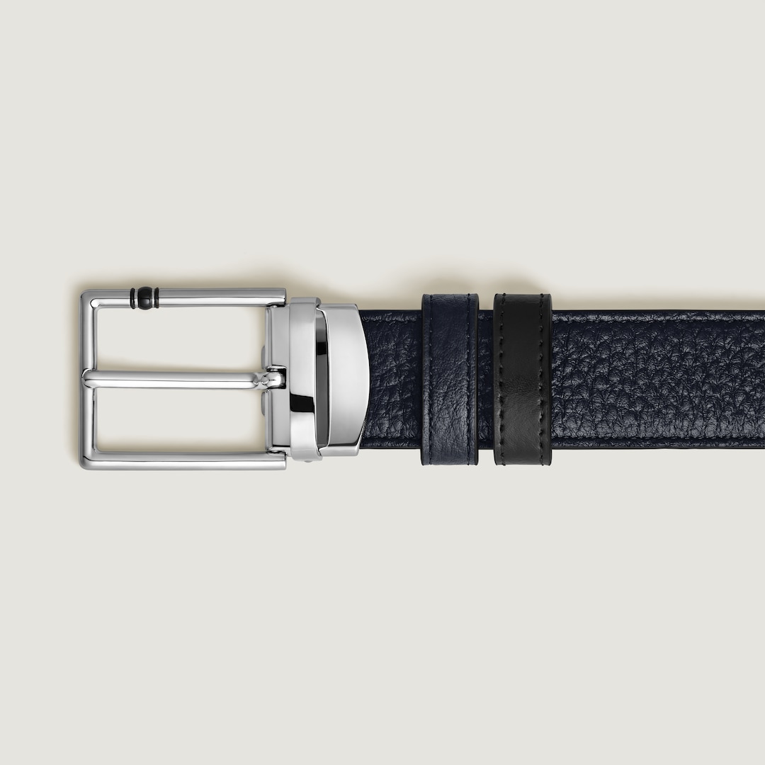 Ceinture Réversible 35 mm à boucle Rectangulaire Meisterstück en Cuir Grainé